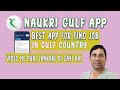 Naukrigulf ii naukri search karne ke liye best appwebsite 202122 gulf country ke liye dubaiqatar