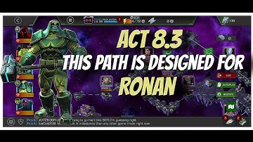 8.3.2 Ronan Cheese | Easy path| - Marvel Contest of Champions