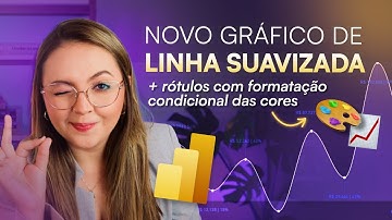 [Power BI] Novidades: Gráfico com Linha Suavizada e Rótulos Dinâmicos