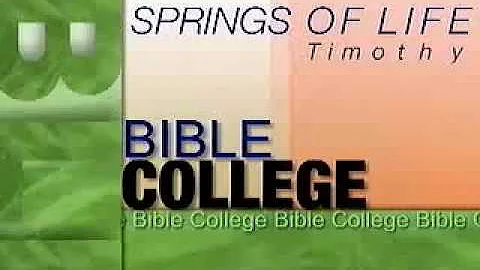 Timothy Program Class taught by Rev Lois Wolf