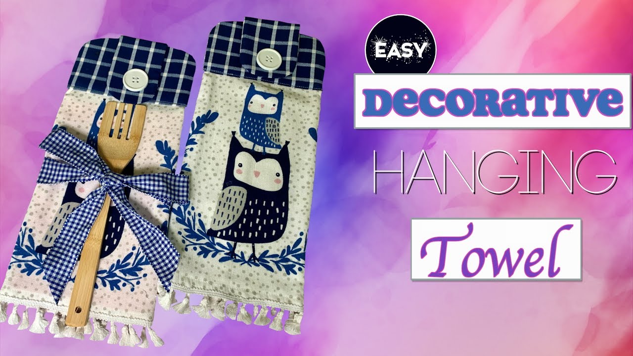 DIY Decorative Kitchen Towels  The Sewing Room Channel 