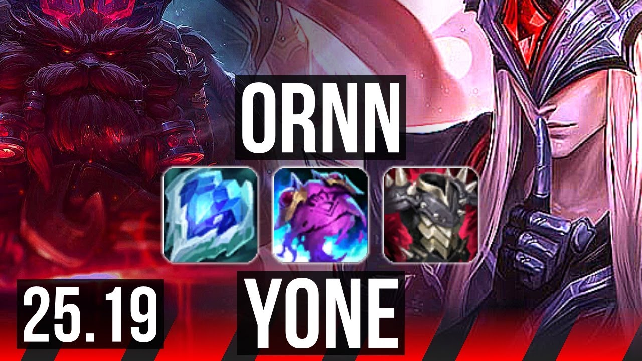 ORNN vs YONE (TOP) | 9/3/12 | KR Challenger | 25.19