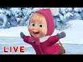 Маша и Медведь -  Мультфильмы про Зиму ⛄ Все серии подряд 🎬