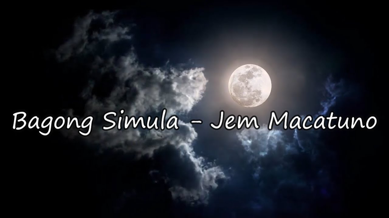 Bagong Simula | Jem Macatuno lyric video