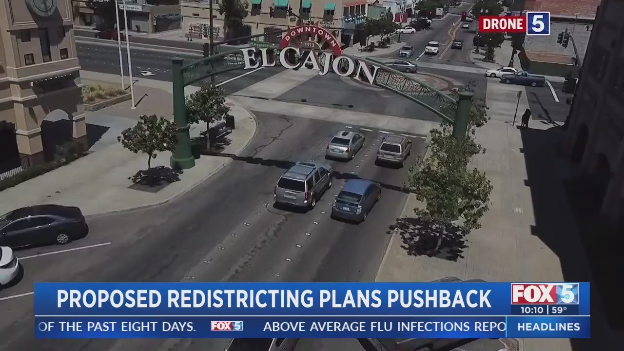 Proposed Redistricting Plan Gets East County Pushback