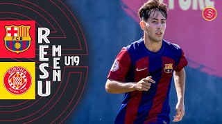 RESUMEN: FC Barcelona vs Girona FC Juvenil A U19 2023
