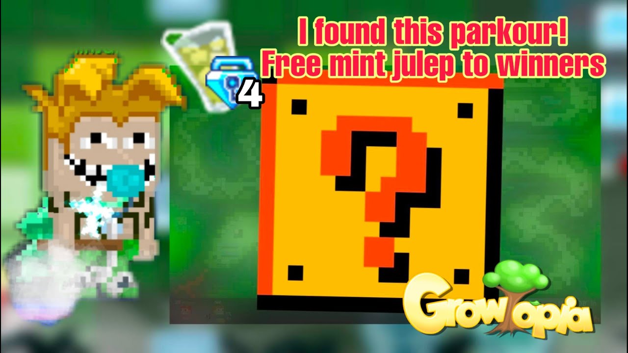 This world is derby winner this year? Free Mint Julep! Growtopia