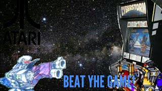 i just beat the last level of atari cyberstorm THE ARCADE GAME