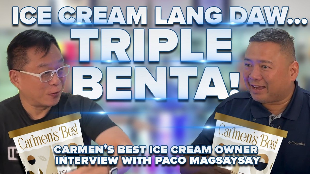 Paano Magpa-Triple ng Benta! Carmen Best Ice Cream Owner | Paco Magsaysay
