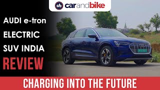 Audi e-tron EV Review | Electric SUV in India | First Drive Review | carandbike screenshot 5