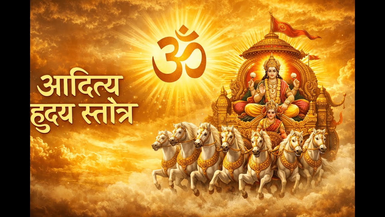 🙏🕉️ ॐ ADITYA HRIDAYA STOTRAM ॐ🙏