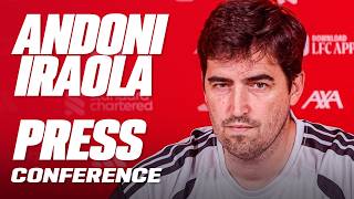 Andoni Iraola's First Press Conference as Liverpool Head Coach LIVE!