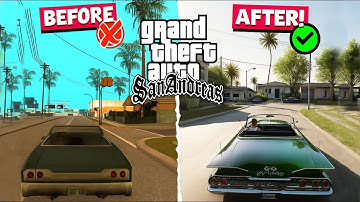 How to Install GTA San Andreas Graphics Mod (Low-End PC | 2GB RAM)
