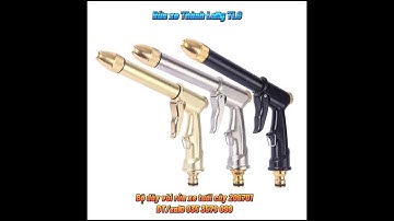 Cách chọn Vòi rửa xe tưới cây loại nào tốt | bộ các loại dây vòi rửa xe 206810-12 | Thành Long TLG,