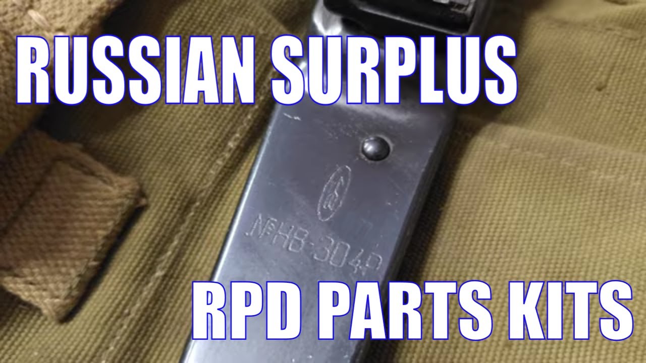 Russian RPD Rifle Kit Kovrov Arsenal - YouTube