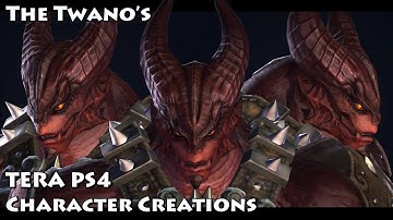 TERA PS4 - Character Creation (Male Aman) #1