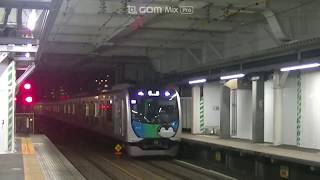 西武鉄道40000系　回送通過　ラッピング2本