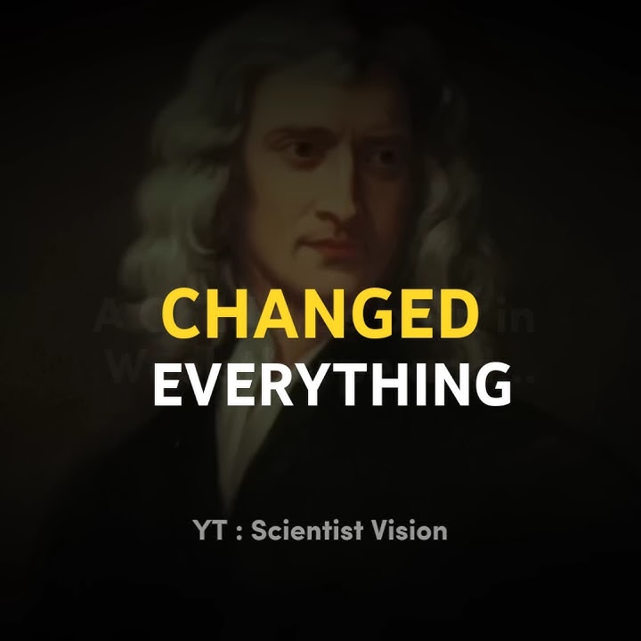 Edit Isaac Newton ✨... Status Newton ❤️... Ilmuwan jenius