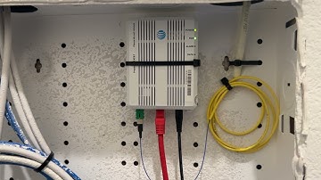 how to install and connect att fiber internet to the modem bgw-210