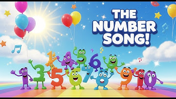 “The Number Song 🔢 | Fun Kids Song to Learn Numbers 1 to 10 | 3D Pixar Style Educational Animation”