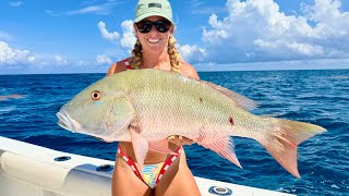 The Reef EXPLODED! Monster Mutton Snappers!