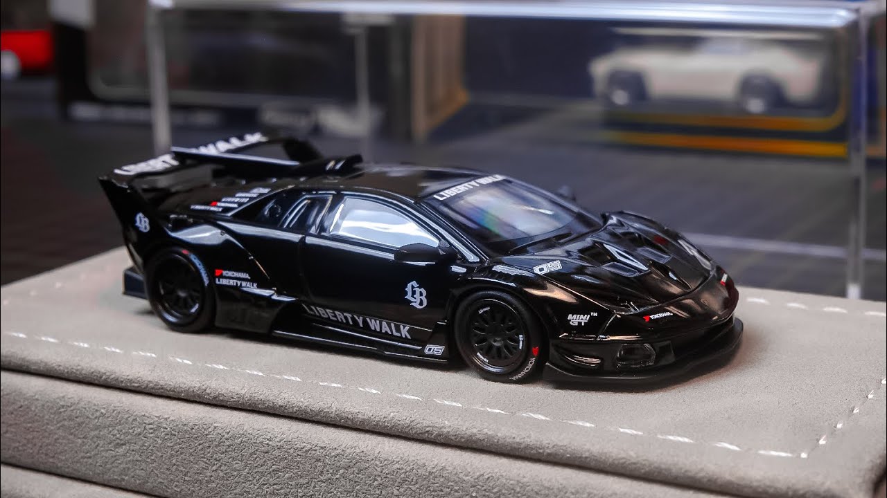 MINI GT 1/64 Lamborghini LB Silhouette WORKS MURCIELAGO GT Evo