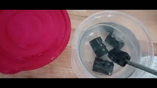 Comp cleaning compensator cleaned using ultrasonic cleaner