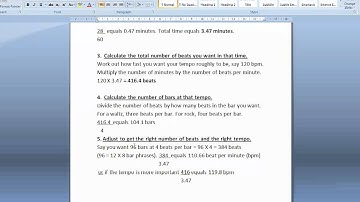 Sony Acid Music Studio 8 Tutorial Timing the Soundtrack to the Video www.robtransini.com