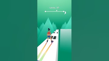 sky roller game mobile walkthrough ios,android level 57 #shorts