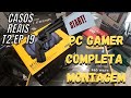 COMO MONTAR UM PC GAMER (COMPUTADOR) PASSO A PASSO - COMPLETO. CASOS REAIS T2E19