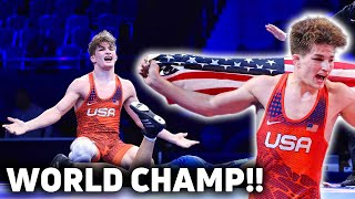 Cornell Freshman Meyer Shapiro Wins A U20 World Title!