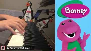 Barney Theme Song (Piano Cover by Amosdoll)
