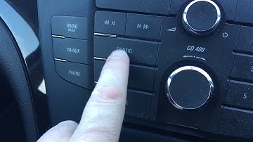 vauxhall insignia time set up easy