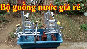 Bộ tiểu cảnh guồng nước giá 400k có bơm bao ship