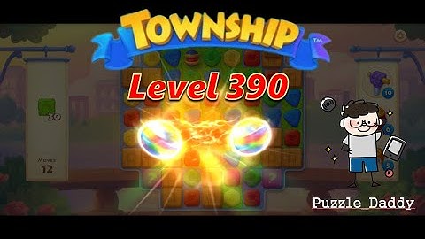 Colorful Puzzle Level 390 ∥ No Booster_All level clear_Township