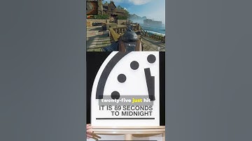 ⏳The Doomsday Clock is REAL⏳