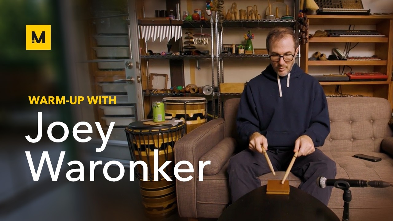 ⏱️ joey waronker's 2-minute warmup beats the routine you skip