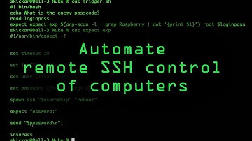Automate Remote SSH Control of Computers with Expect Scripts [Tutorial]