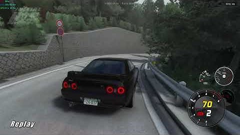 Initial unity Replay  伊呂波/Irohazaka /日/Silver/BNR32