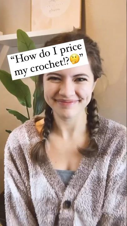How to price crochet products for markets 🧶❤️ #crochetbusiness #crochet #craftshow #yarn