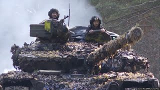 Ukrainian Tanks Take On Inexperienced Russian Conscripts In The Kharkiv Region
