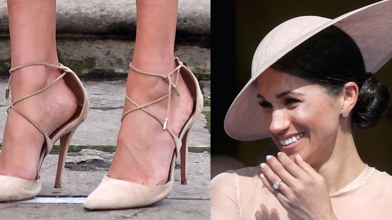 Meghan’s feet! She’s one of the world’s most beautiful women – but don ...