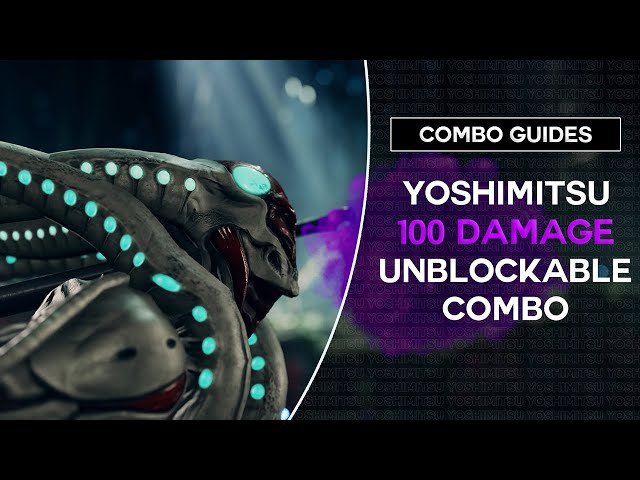 Tekken 8 Season 2 Combo Guides: 100 Damage Yoshimitsu Combo Guide