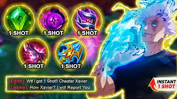 HOW TO DEAL MASSIVE DAMAGE USING XAVIER 2025! 💀 | XAVIER BEST BUILD & ROTATION TUTORIAL! - MLBB
