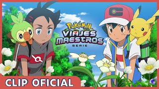 ¡La Flor de tipo Hada de Flabébé! | Serie Viajes Pokémon | Clip oficial