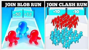 Join Clash Blob vs Join Clash - Android iOS Mobile Gameplay Walkthrough @KLSKINBOX