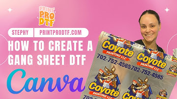 How to create a Gang Sheet for DTF transfers in Canva | Printprodtf.com