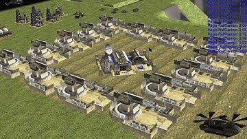 USA Weaponry + 14 Aegis Cannon vs 4 GLA Cobra Cell (INCOMPLETE) C&C Generals Condition Zero