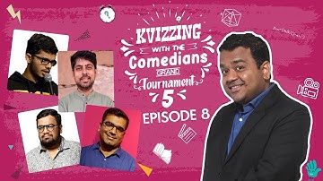 KVizzing With The Comedians 5th edition | QF 8 ft. Joel, Rueben, Tushar & Varun