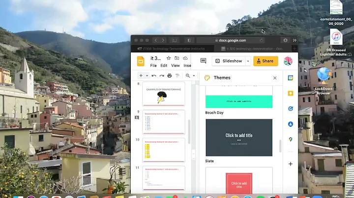 google slides tech